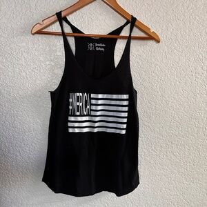 Sandilake #MERICA Black Flag Tank Size Small